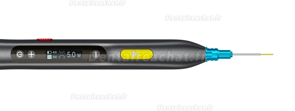 Stylo laser diode dentaire SOGA iLaser II, 650nm+980nm 0,5W-5W